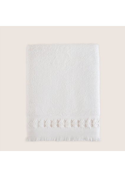 Branda Banyo Havlusu 85*150 cm Ekru