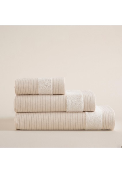 Gordel Banyo Havlusu 85X150 cm Natural-Bej