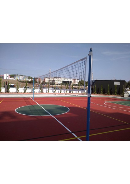Voleybol Tenis Ortak Direk Metal Yükseklik Ayarlı