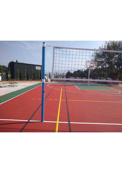 Voleybol Tenis Ortak Direk Metal Yükseklik Ayarlı