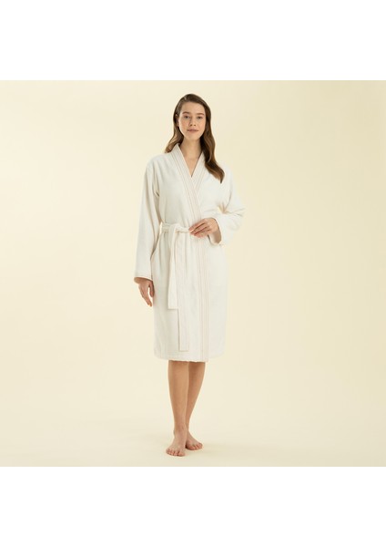 Velena Unısex Bornoz Ekru modelleri