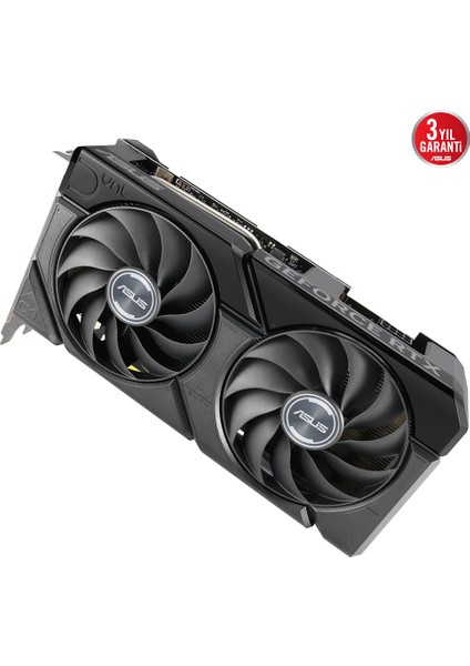 DUAL-RTX4060TI-8G-EVO NVIDIA GEFORCE RTX 4060 TI-8G 8GB GDDR6 128bit 2565MHz HDMI 3xDP DLSS3 EKRAN KARTI