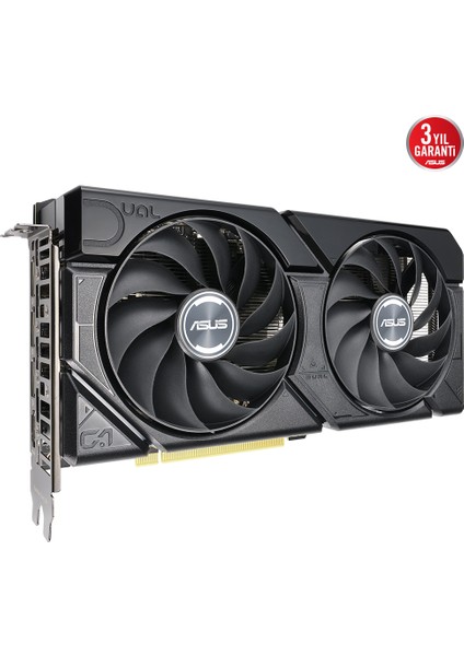 DUAL-RTX4060TI-8G-EVO NVIDIA GEFORCE RTX 4060 TI-8G 8GB GDDR6 128bit 2565MHz HDMI 3xDP DLSS3 EKRAN KARTI