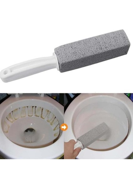 Ponza Taşı Tuvalet Fırçası Lavabo Ölçeği Temizleme Pas Temizleme Fırçası (Yurt Dışından) fiyatları