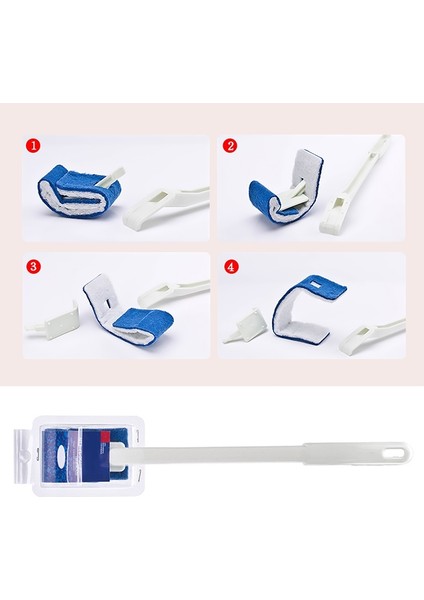 Yumuşak Kıllı Yıkanabilir Tuvalet Fırçası (Yurt Dışından)