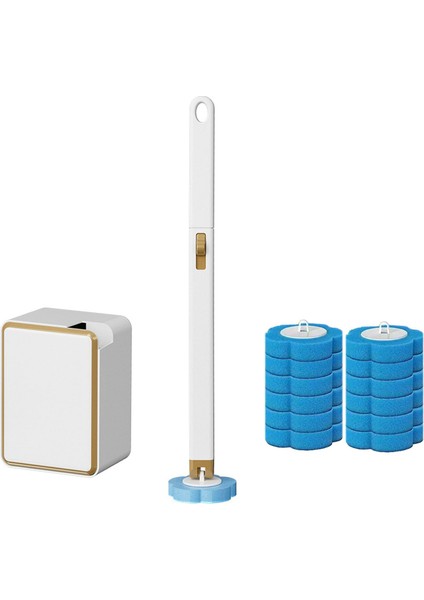 12 Fırça Başlığı Tuvalet Fırçası (Yurt Dışından)