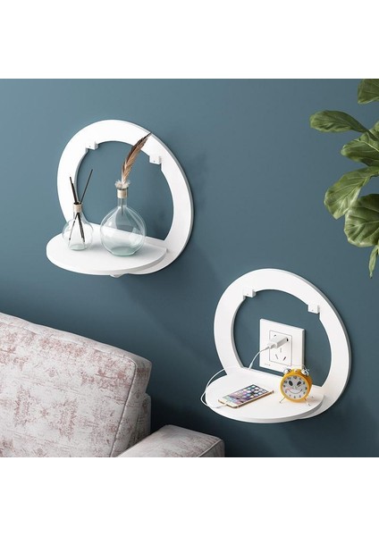 Yuvarlak Duvar Asılı Shf Saksı (Yurt Dışından)
