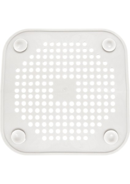 3x Kare Tahliye Kapağı Duş Drenaj Saç Catcher Düz Silikon Fiş Banyo ve Mutfak Için Filtre Duş Drenaj (Yurt Dışından)