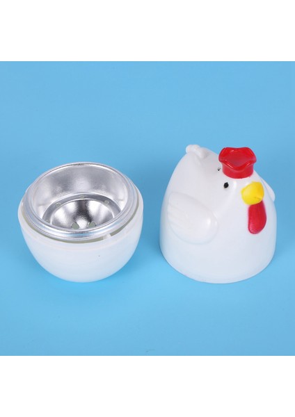 3x Civciv Şekilli 1 Haşlanmış Yumurta Vapur Vapur Pestle Mikrodalga Yumurta Pişirici Pişirme Araçları Mutfak Alet Aksesuarları Araçları (Yurt Dışından) indirimleri
