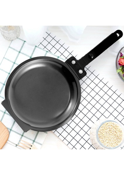 Kızartma Tavası, Çift Taraflı Kızartma Tavası Yapışmaz Çevirme Katlanır Kızartma Tavası Barbekü Istikrarlı ve Dayanıklı Pişirme Aracı Ev Mutfak Için (Yurt Dışından) modelleri