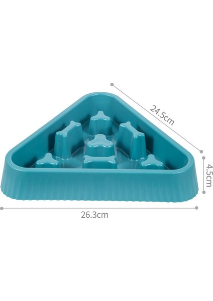 Üçgen Kemik Pet Yavaş Yemek Kasesi Köpekler Kediler Yeme Kaseleri (Yurt Dışından) modelleri