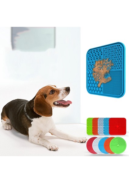 Silikon Vantuz Pet Yalama Placemat Kare (Yurt Dışından) fiyatları