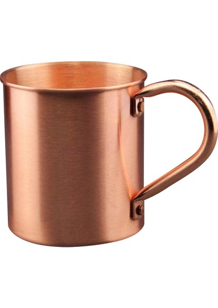 450 ml Bakır Kupa Su Bardağı Bardak Düz Vücut Curling Fincan Bar Kokteyl Cam Bira Kupası (Yurt Dışından)