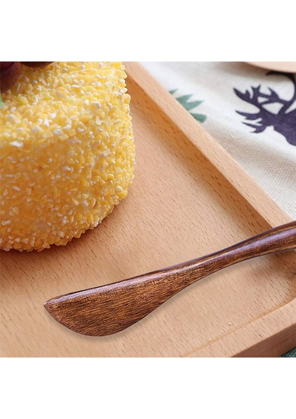 20 Paket Ahşap Tereyağı Bıçağı, 6 Inç Baharat Bıçakları Ahşap Süper Kullanışlı Mutfak Eşyaları Jöle Serpme Makinesi (Yurt Dışından) fırsatları