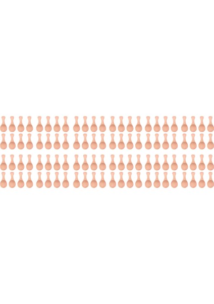 80 Adet Küçük Ahşap Tuz Kaşığı Katı Ahşap Çeşniler Kaşık El Yapımı Bal Çay Kaşığı Baharat Şeker Kahve Çay Ham Ahşap (Yurt Dışından)