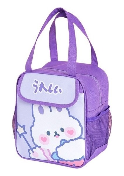 Büyük Kapasiteli Karikatür Öğle Yemeği Çantası, Yüksek Görünüm, Isı Yalıtımı Öğle Yemeği Çantası, Taşınabilir Öğle Yemeği Çantası (Yurt Dışından)