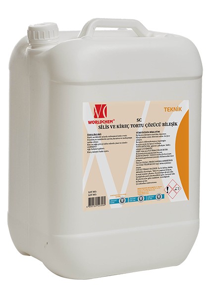Silis ve Kireç Tortu Çözücü Bileşik Sc 10 kg