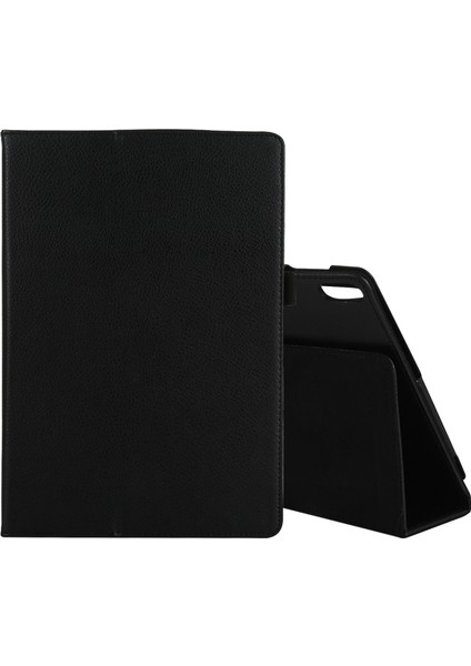 Lenovo Için Litchi Doku Kılıfı Tab 4 10 Plus (TB-X704) / Sekme 4 10 (TB-X304) (Yurt Dışından)