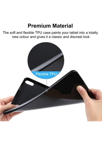 Lenovo Sekmesi Için Buzlu Tpu Tablet Kılıfı M7 3. Gen / TB-7305 (Yurt Dışından) modelleri