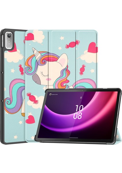 Lenovo Tab P11 Gen 2 Için Deri Akıllı Tablet Kılıf (Yurt Dışından)