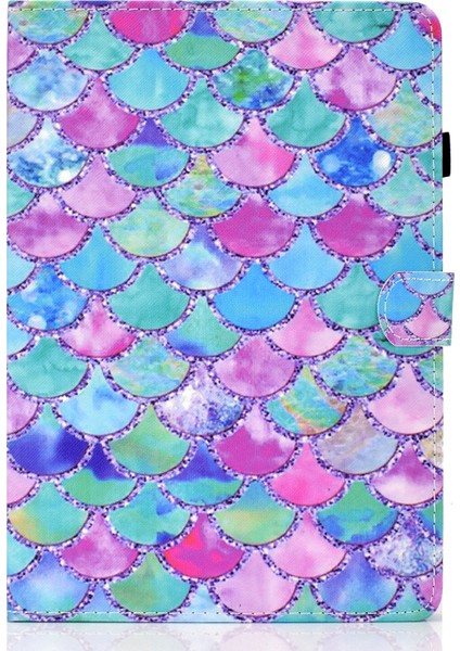 Lenovo Tab M9 Için Renkli Çizim Pu Tablet Kılıfı (Yurt Dışından) fiyatları