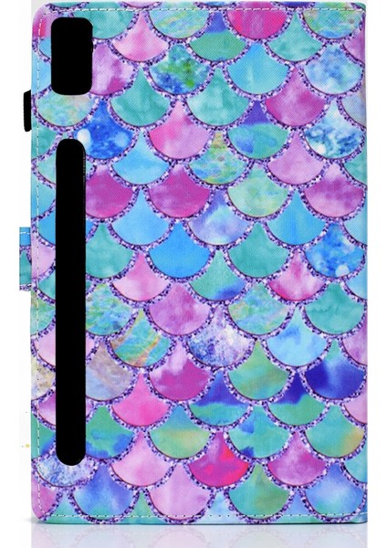 Lenovo Tab M9 Için Renkli Çizim Pu Tablet Kılıfı (Yurt Dışından) modelleri