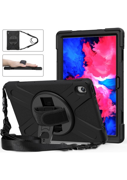 Lenovo Sekmesi Için Şok Geçirmez Silikon+Pc Kasası P11 TB-J606F (Yurt Dışından)