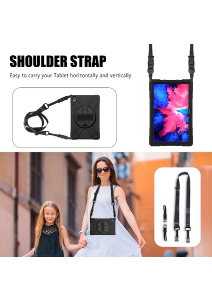 Lenovo Sekmesi Için Şok Geçirmez Silikon+Pc Kasası P11 TB-J606F (Yurt Dışından) fırsatları