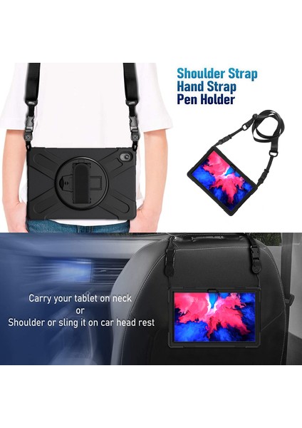 Lenovo Sekmesi Için Şok Geçirmez Silikon+Pc Kasası P11 TB-J606F (Yurt Dışından) indirimleri