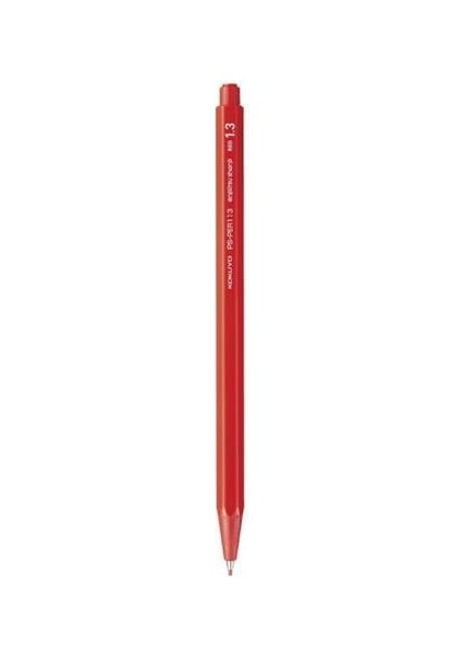 Mechanical Pencil Enpitsu Sharp 1.3mm Red