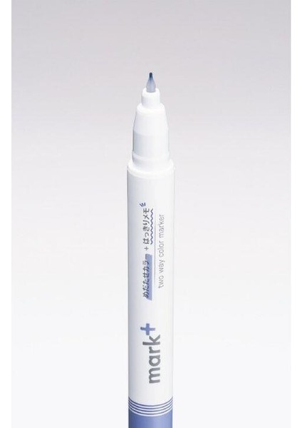 Mark+ Çift Taraflı ( Fosforlu ve Fineliner) Kalem Navy