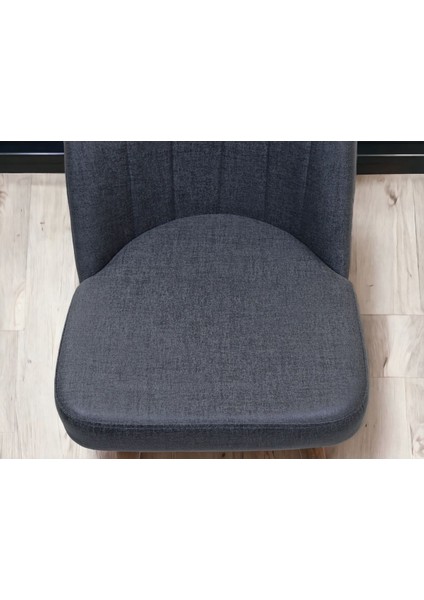 KARBA 6 Adet Antrasit Ahşap Pinoteks Ayaklı Sağlam Üst Kalite Mutfak Sandalyesi, Yemek Sandalyesi, Salon Sandalyesi indirimleri