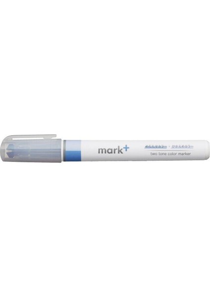 Mark+2 Tone Çift Uçlu Fosforlu Kalem Blue-Light Blue