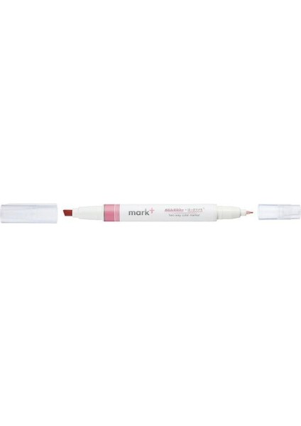 Mark+ Çift Taraflı ( Fosforlu ve Fineliner) Kalem Pink