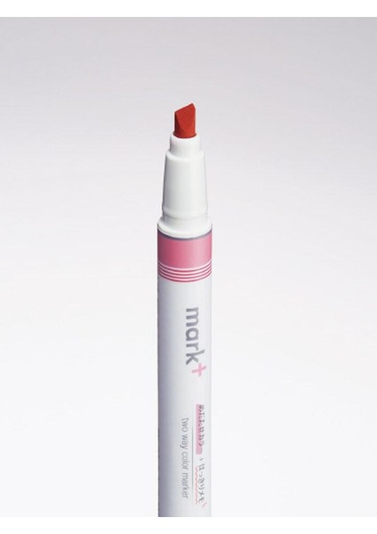 Mark+ Çift Taraflı ( Fosforlu ve Fineliner) Kalem Pink