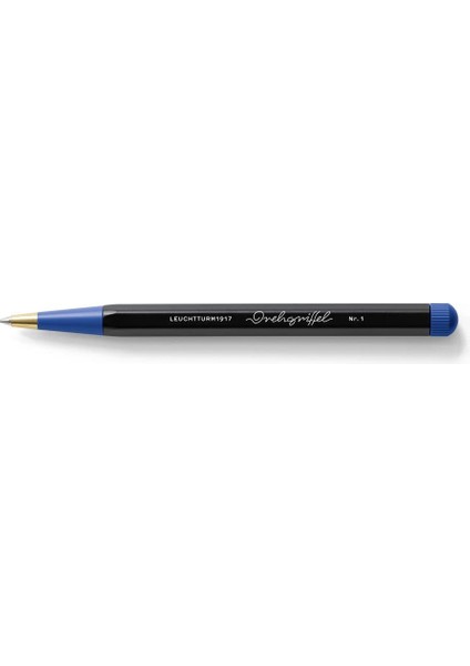 x Bauhaus Edition Drehgriffel Black / Blue Ballpoint Pen Tükenmez Kalem 366202