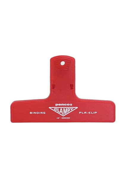 Clampy Plastic Klips Kırmızı