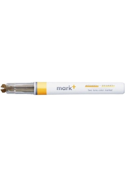 Mark+2 Tone Çift Uçlu Fosforlu Kalem Yellow-Light Yellow
