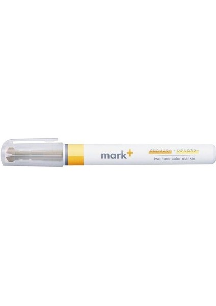 Mark+2 Tone Çift Uçlu Fosforlu Kalem Yellow-Light Yellow