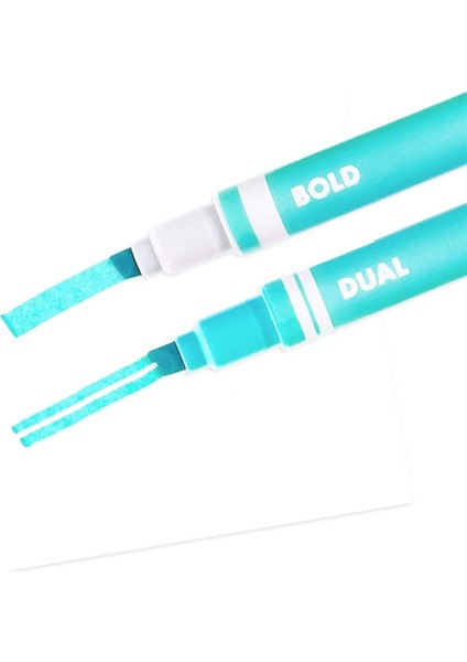 Dual Çift Uçlu Neon 6'lu Highlighter