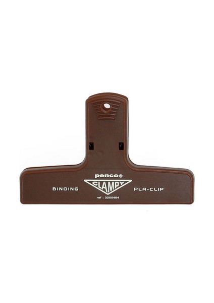 Clampy Plastic Klips Kahverengi