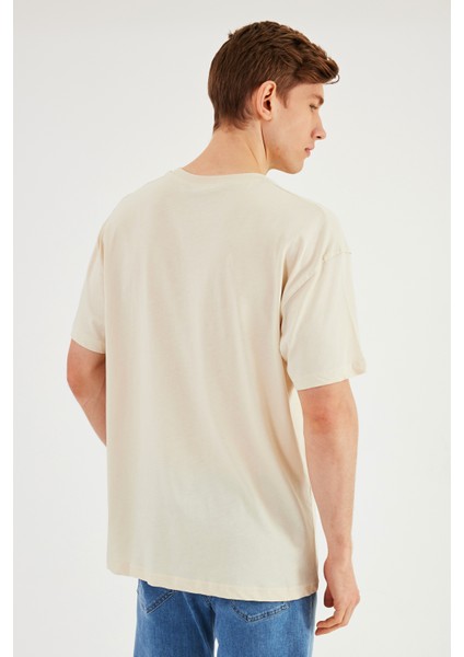 mmetalic Leo Erkek Oversize T-Shirt