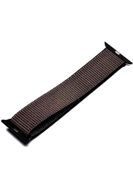 Watch Ultra 49MM Kordon Uyumlu Krd-03 Hasır Strap Kayış App Stripe Red
