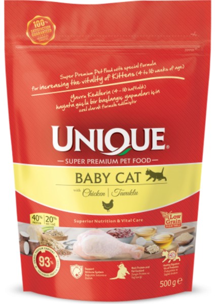 Baby Cat Tavuklu Yavru Kedi Maması 500G
