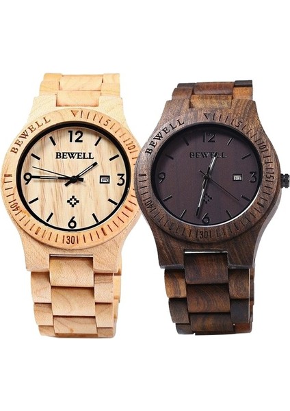Erkek Kol Saati Ahşap El Yapımı Brown (Yurt Dışından) indirimleri