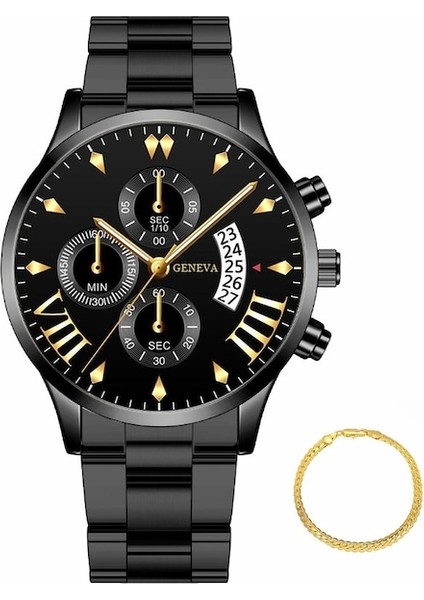 Fashionwoca WN051 Siyah Erkek Kol Saati (Yurt Dışından)