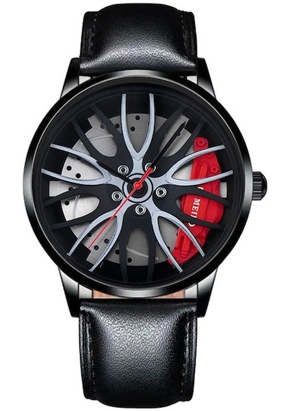 Fashionwoca W037 Siyah Kuşak Erkek Saat (Yurt Dışından)