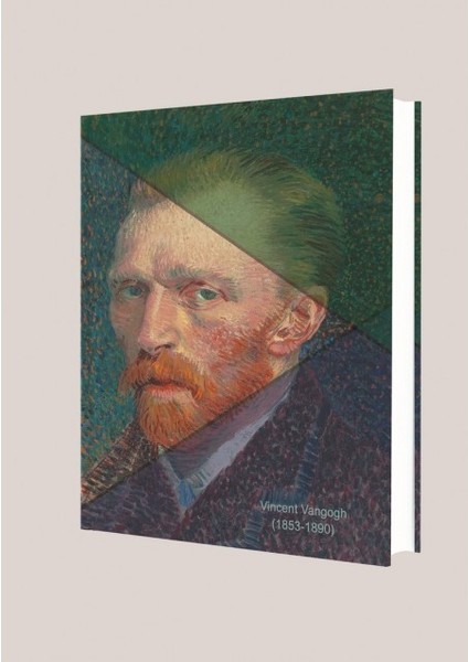 Vincent Van Gogh (1853-1890) Çizgili 96 Yaprak Sert Kapak Defter