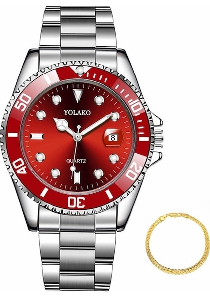 Fashionwoca WN022 Gümüş Erkek Saati (Yurt Dışından)