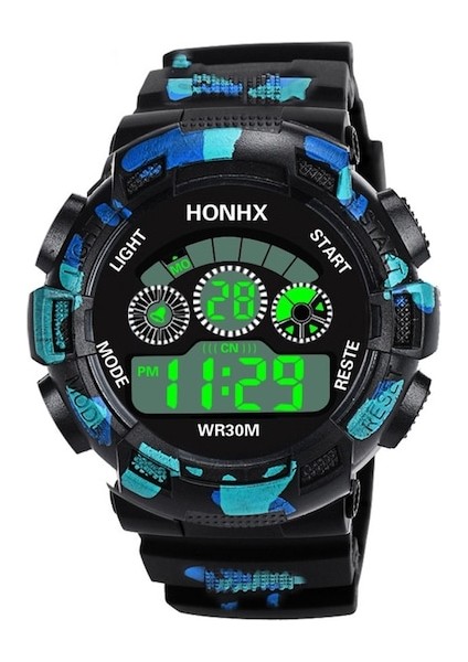 Erkek Kol Saati Spor Desen Dijital LED Analog Kuvars (Yurt Dışından) fiyatları